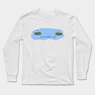 6 feet Crocodile Long Sleeve T-Shirt